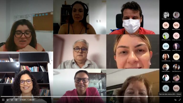 Pesquisadoras LARIISA apresentam relatórios pós-doutorais à Câmara de Educação da Fiocruz Ceará