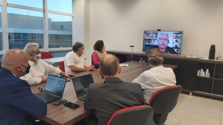 Distrito de Inovação: Fiocruz recebe visita da La Salle Technova Innovation