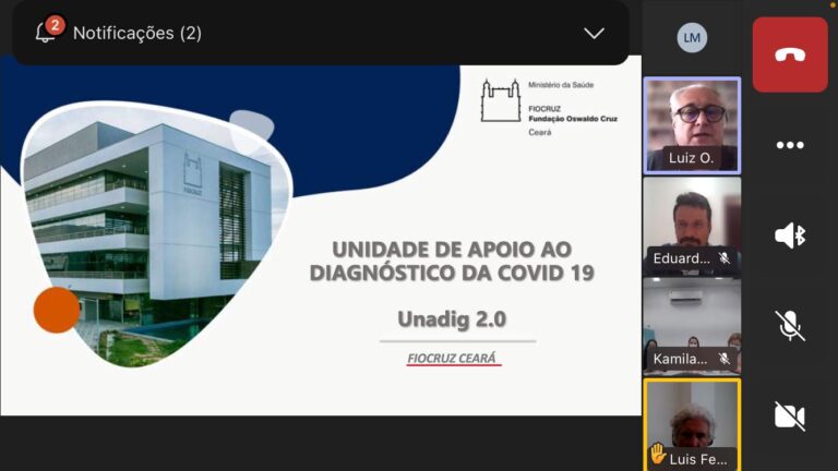 Unadig apresenta balanço das atividades à Câmara de Inovação da Fiocruz Ceará
