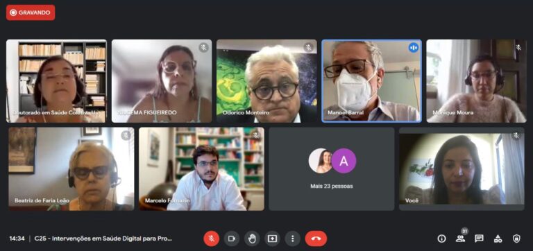 LARIISA e ABRASCO promovem curso sobre Intervenções em Saúde Digital